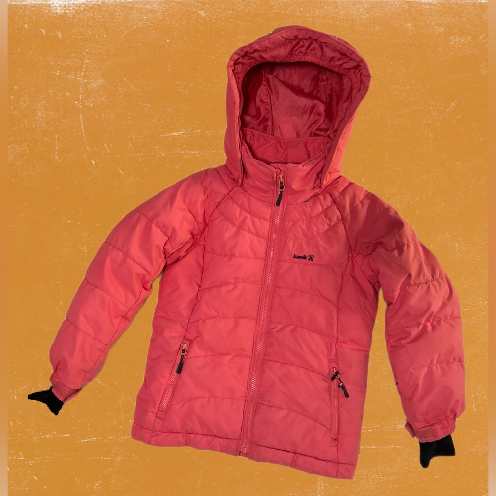 Kamik Pink Girl’s Jacket | Size 6 | ***Flawed*** | Preowned